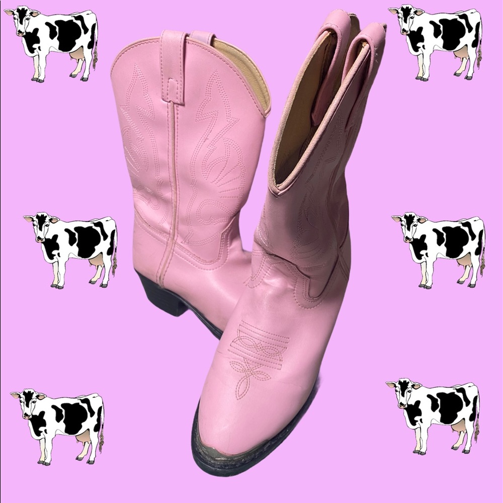 Pink Smokey Mountain Boots SIZE FOUR